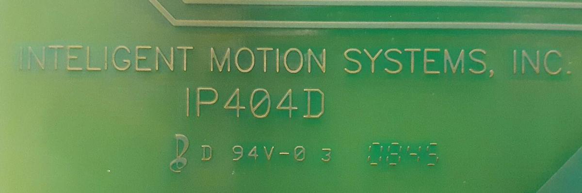 Used Intelligent Motion Systems Inc. IP404D Linear Power Supply