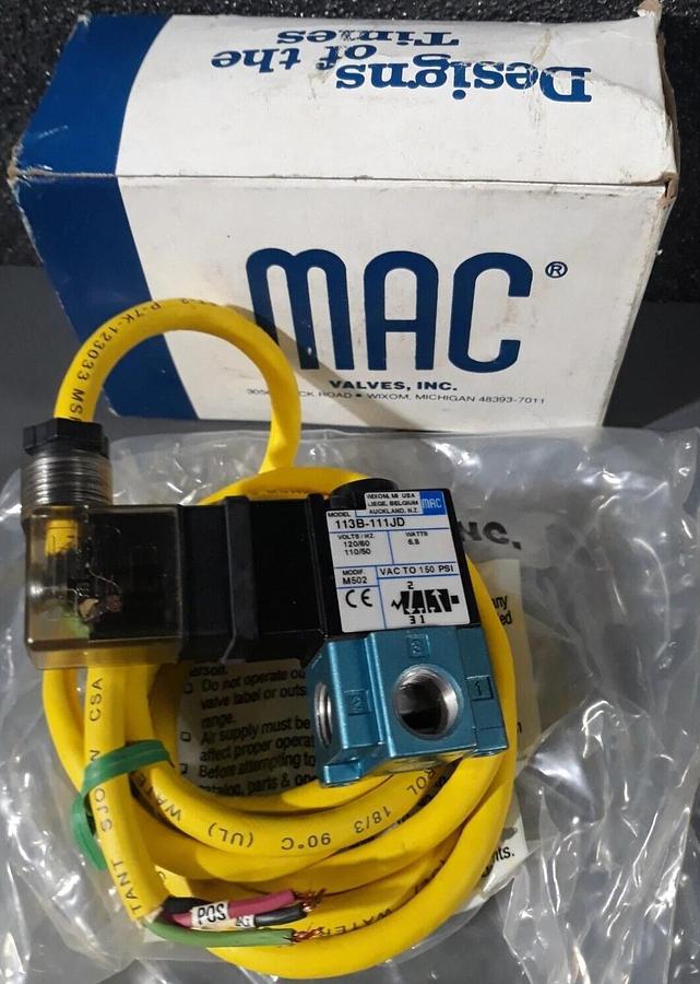 Mac  Valves 113D-111JD