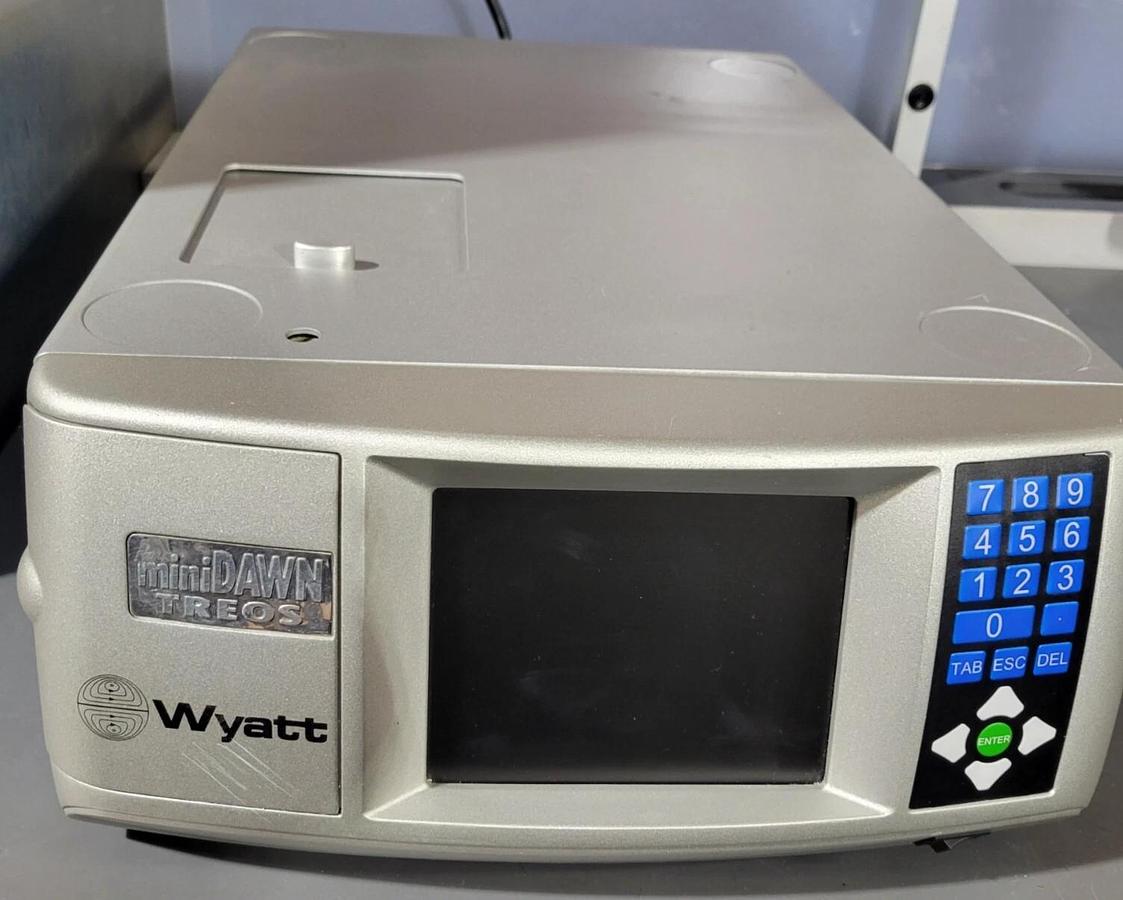 Used 2011 Wyatt Mini Dawn Treos WTREOS-09 Light Scattering Detector