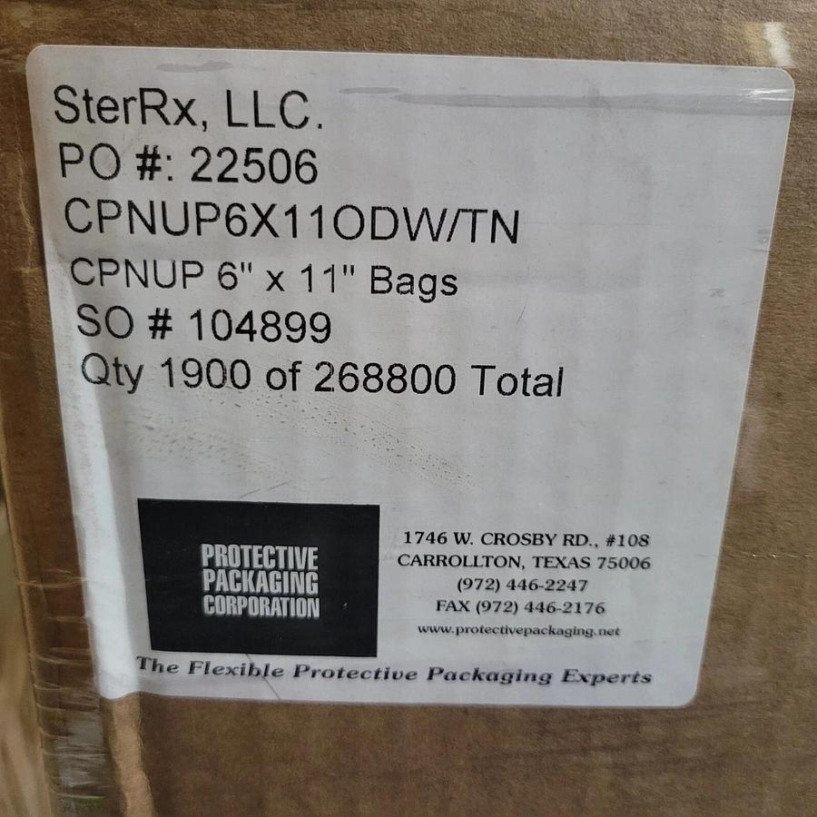 100 Heat seal foil bags 6" x 11" Watervaporproof, 90% DISCOUNT MADE USA
