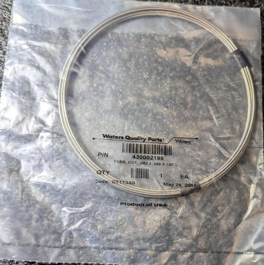 Waters Quality Parts 430002199 Tube, Cut, .062 × .040 × 120"L