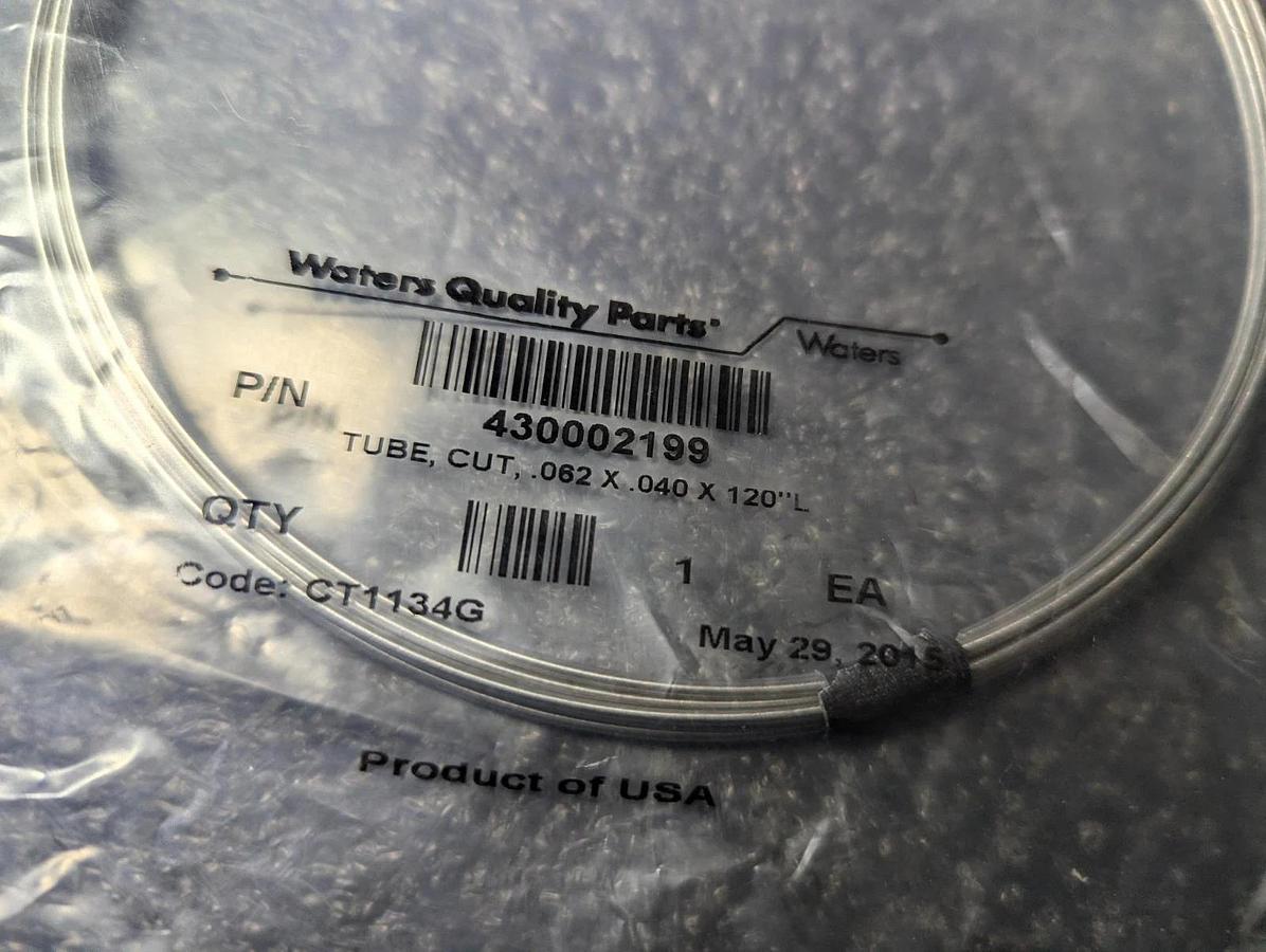 Waters Quality Parts 430002199 Tube, Cut, .062 × .040 × 120"L
