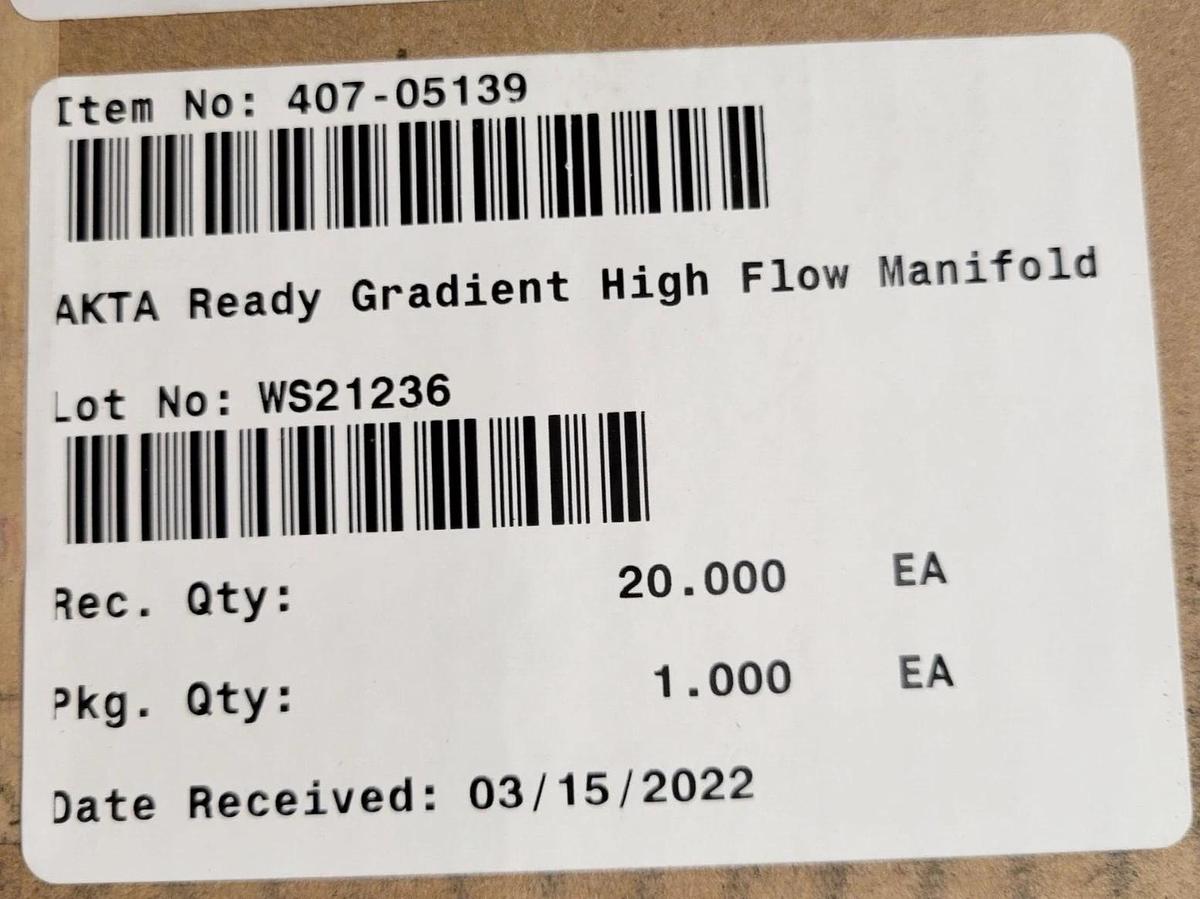 GE Cytiva  AKTA Ready Gradient High Flow Manifold/Section 29-0210-86