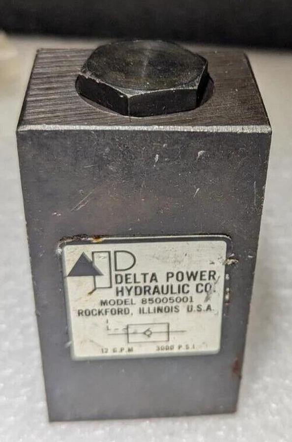 Delta Power 85005001 3000PSI 12GPM Relief Valve