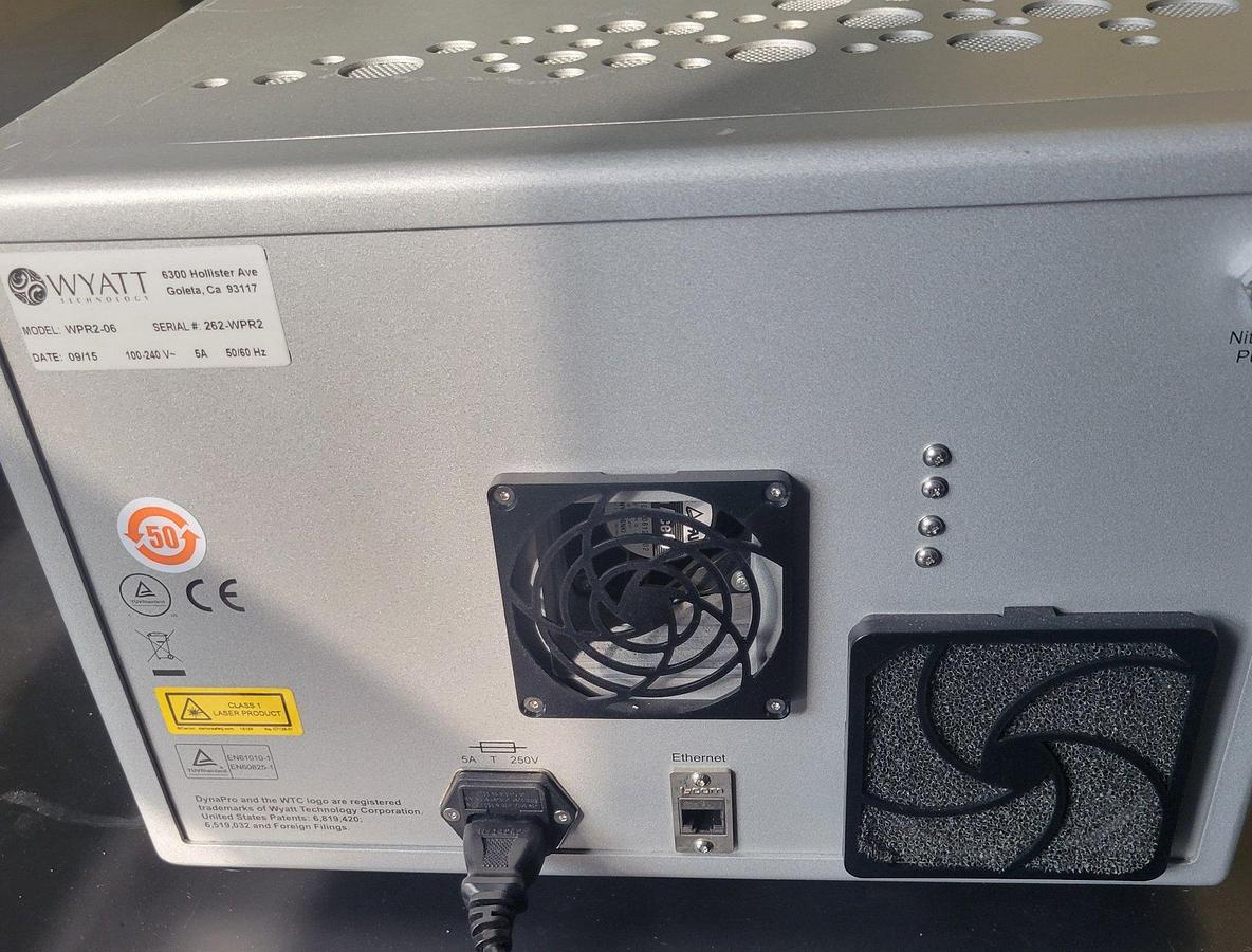 Used 2015 Wyatt Technology DynaPro Plate Reader-II WPR2-06