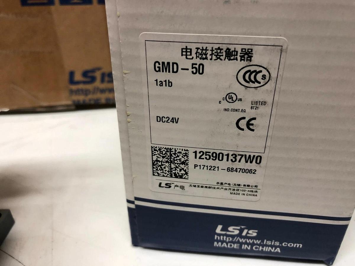 Used 10 GMD-50  LG Meta-Mec LS Metasol 3ph Contactor 50 amp, 24vDC