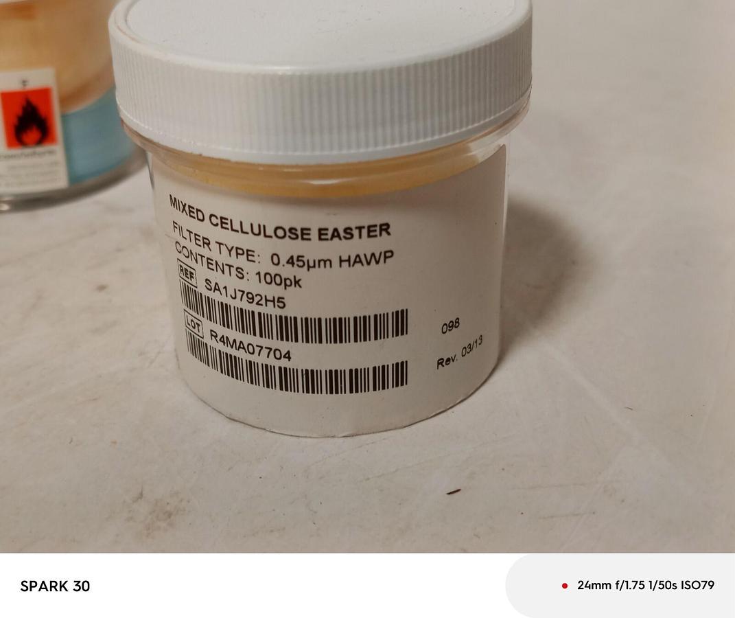 NEW Millipore Millistak+ Pod D0HC 1.1 sq.m Model MD0HC10FS1