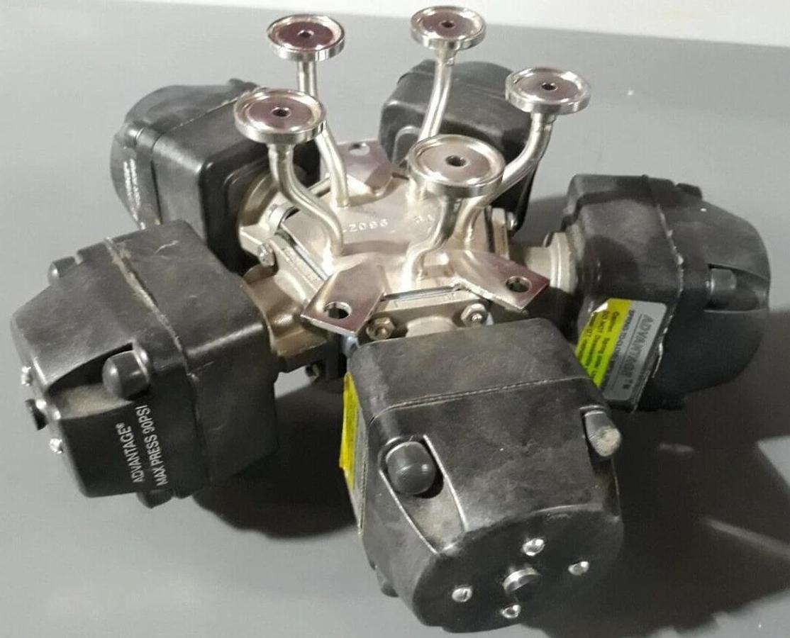 Used ITT ADVANTAGE SPRING-TO-CLOSE VALVES 90 PSI MAX