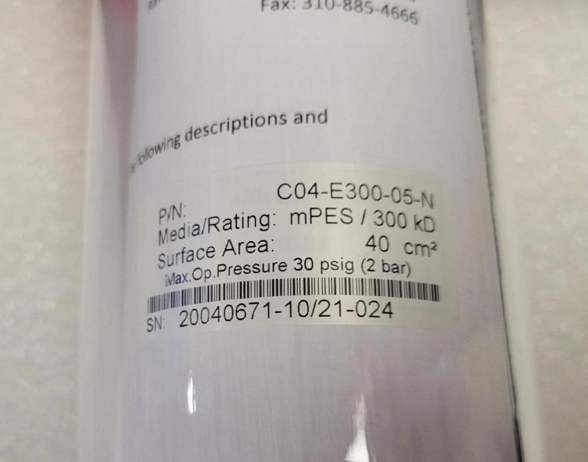 Repligen C04-E300-05-N, MICROKROS 41.5CM 300K MPES 0.5MM MLL X FLL