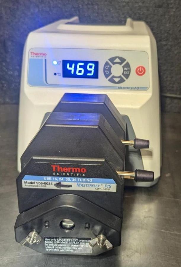 Used Thermo Scientific 1400-1320 Peristaltic Pump w/ double pump head 956-0025