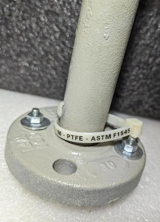 Resistoflex-M-PTFE-ASTM F1545 Pipe 10 in 1" inch