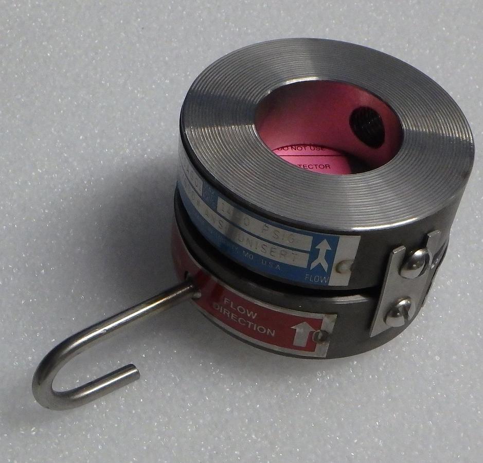 Continental Rupture Disc Holder 1" Unisert Hastalloy/stainless steel UNI0100A601