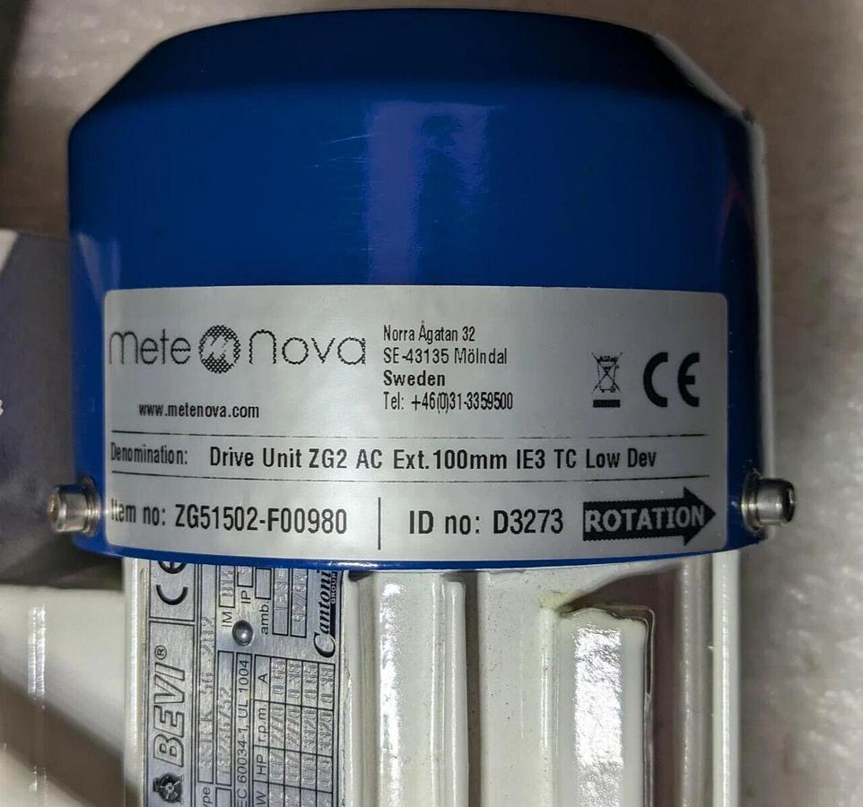 ZG2 MeteNova ZG51502 Drive Unit w/ ZG52509-00419 ZG5 ,ZG51509-A00940 Mix Head