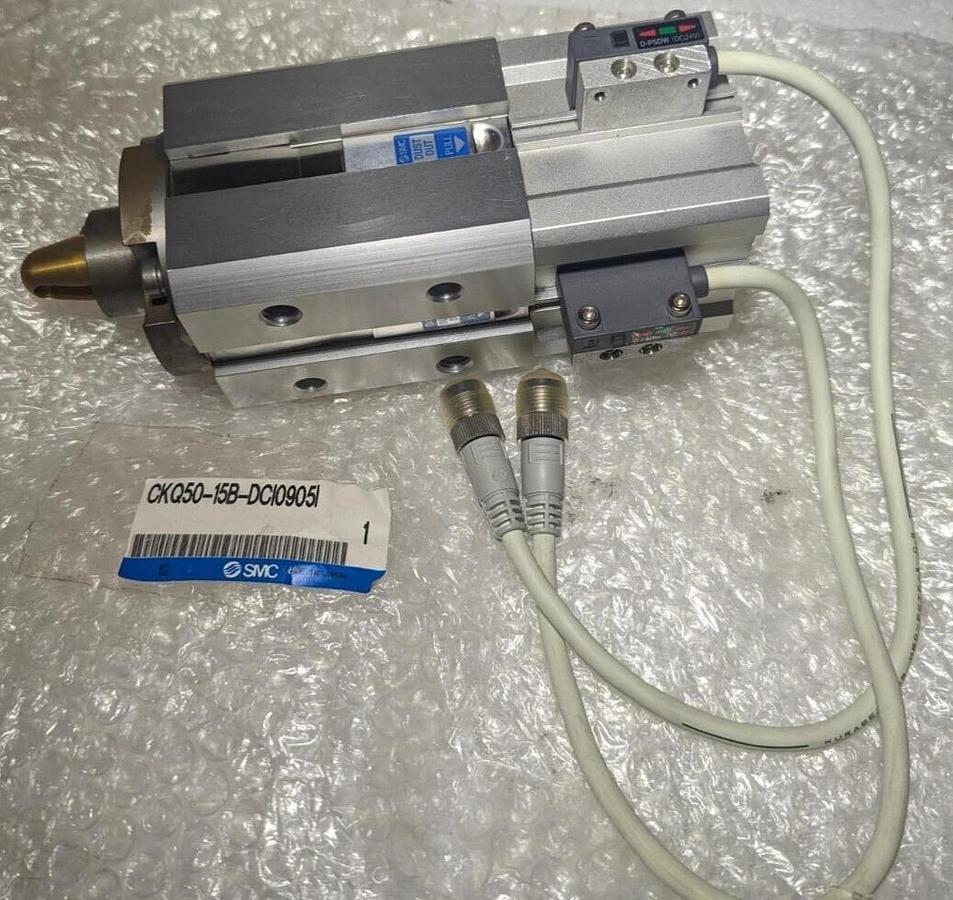 SMC CKQ50-15B-DC109051  Pneumatic Pin Clamp Cylinder