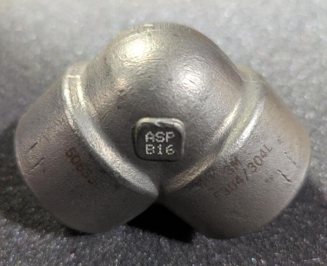 USA A182F  Stainless Steel 90 Degree Elbow  ASP /B16  1" 3M  F304/304L