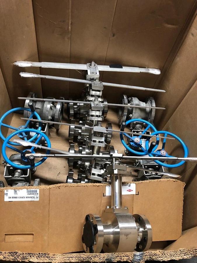 PBM 2" CN Series Cryogenic valve, 316, class 600, CNH-H6N4G---04-LT172