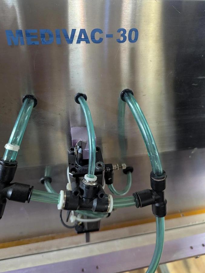 Used Aline MEDIVAC-30 Stainless Steel  Vacuum Bag Sealer 110V  Phase 1 60 hZ