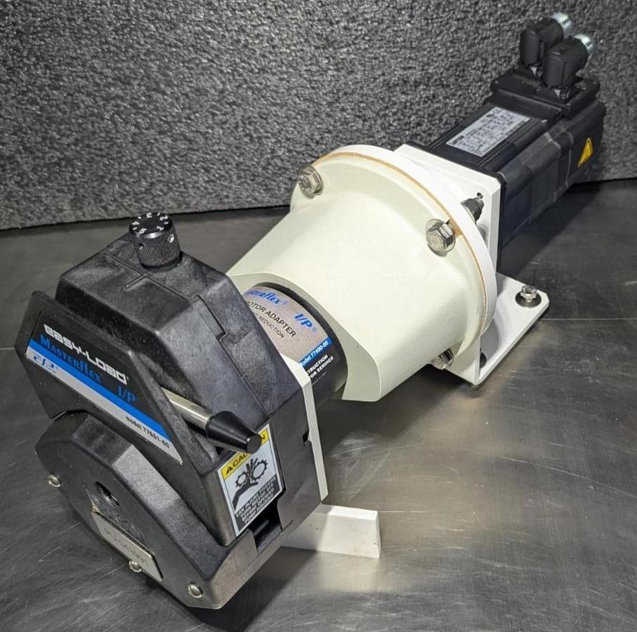 Used Masterflex Peristaltic Pump  77601-60 with Lenze MSC09D41 &E94P04 controller