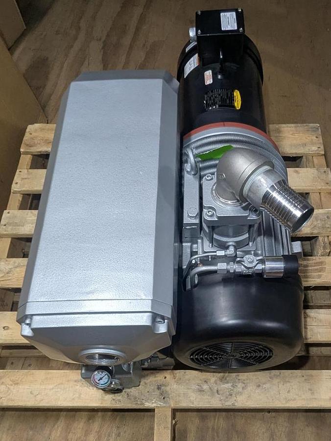 7 1/2 hp Tuthill KVA 160 TH-M4 V0 Series Single Stage Rotary Vane Vacuum Pump