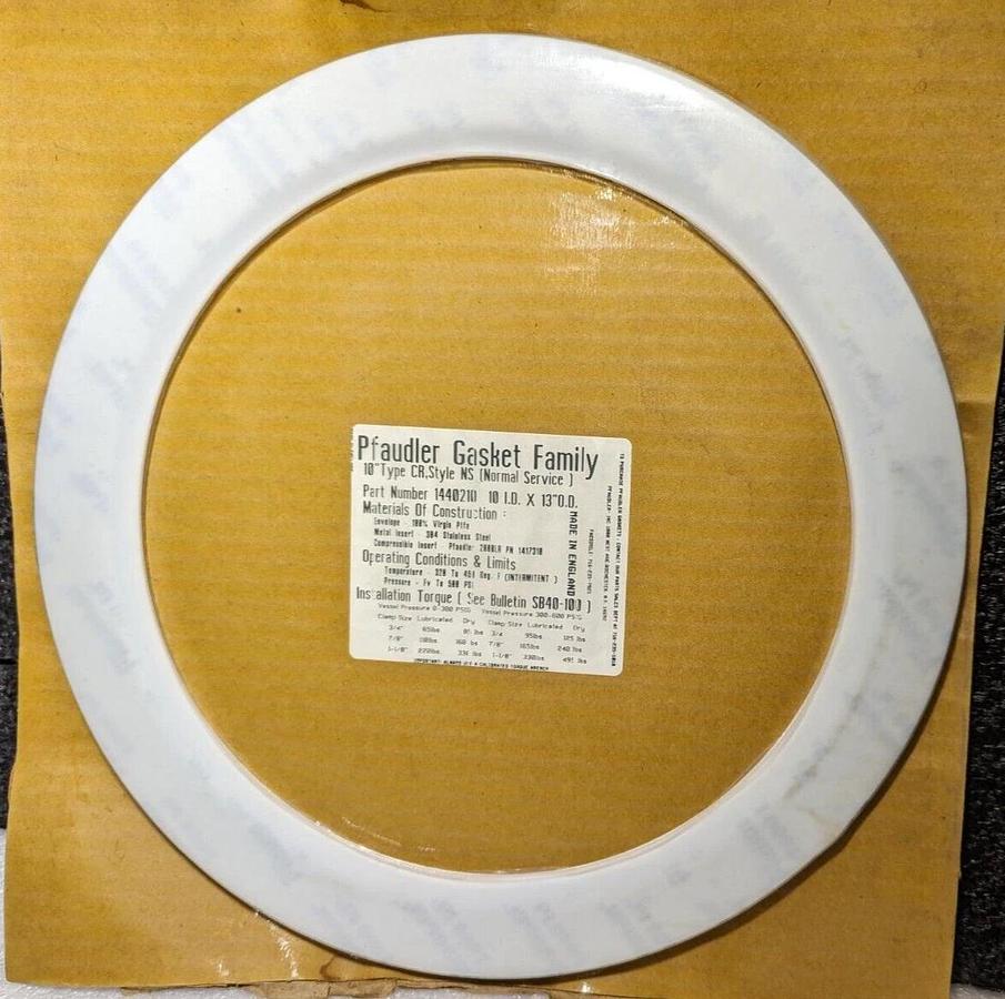 Pfaudler Gasket Family 1440210 / 10" type CR