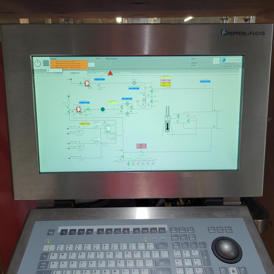 Used 2022 NovaSep Prochrom Hipersep Pilot Preparative HPLC System