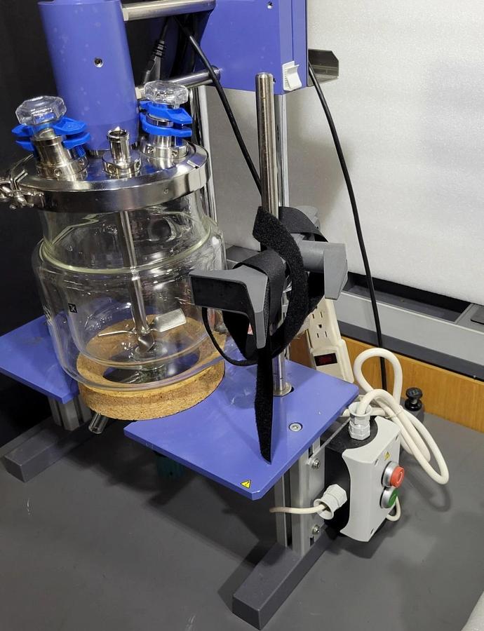Used Ika jacketed stirred vacuum reactor  system , EUROSTAR 200
