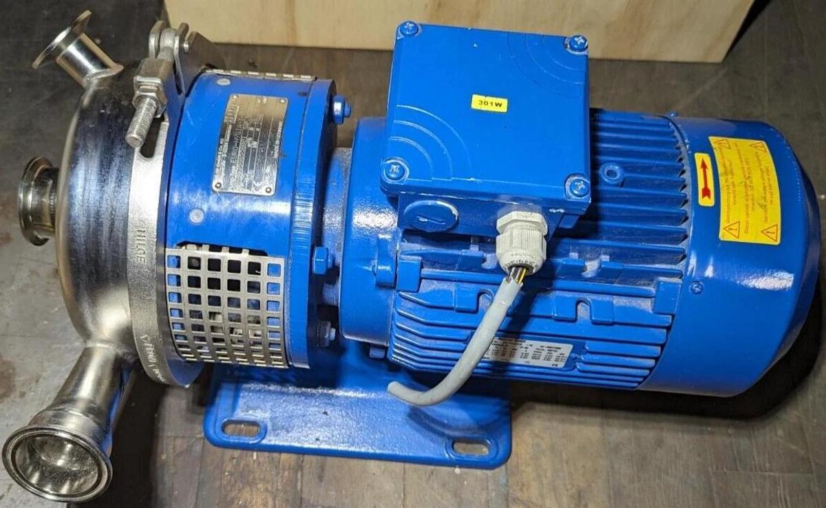 Used Hilge Centrifugal  Pump-type EURO-HYGIA-I-BLOC  Stainless Steel