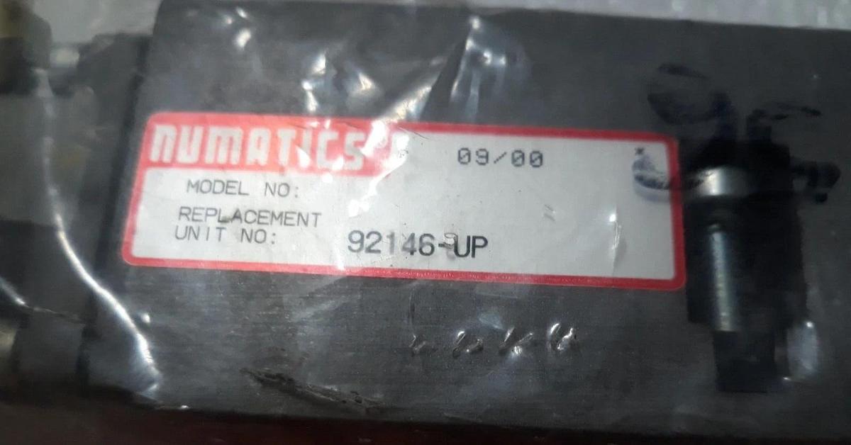 Numatics Sandwich 92146 Pressure Double Regulator Block Assy