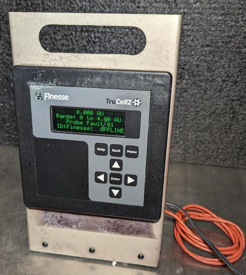 Used Finesse  Solutions TXN-CDS-AOI-3  Trucell2" (Cell Density Sensor)