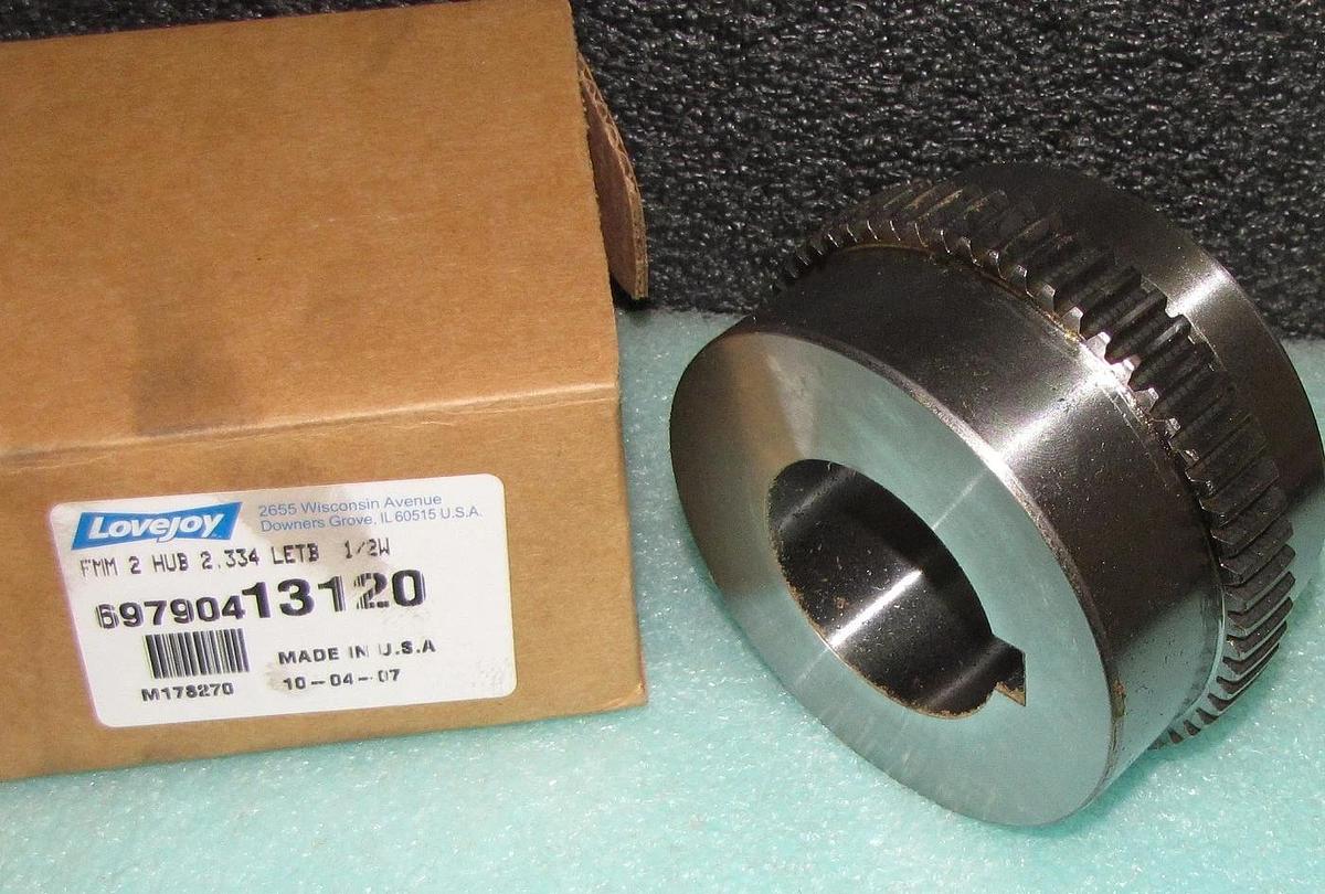 Lovejoy Sier-Bath 697904-13120 FMM 2 HUB 2.334 LETB  1/2W Coupling 69790413120
