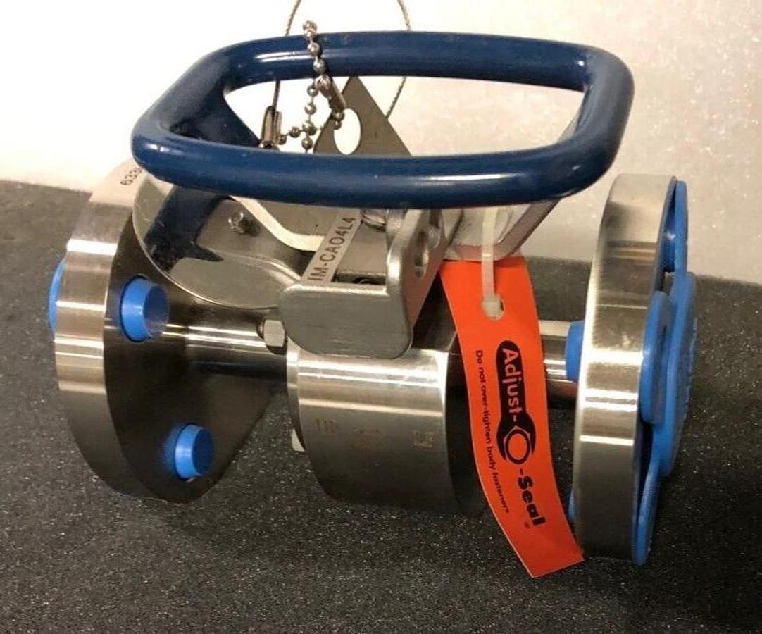 1/2" PBM 316 Stainless Steel Flanged  BALL VALVE  ANH-C5M-9-9F00-T169,   720 PSI