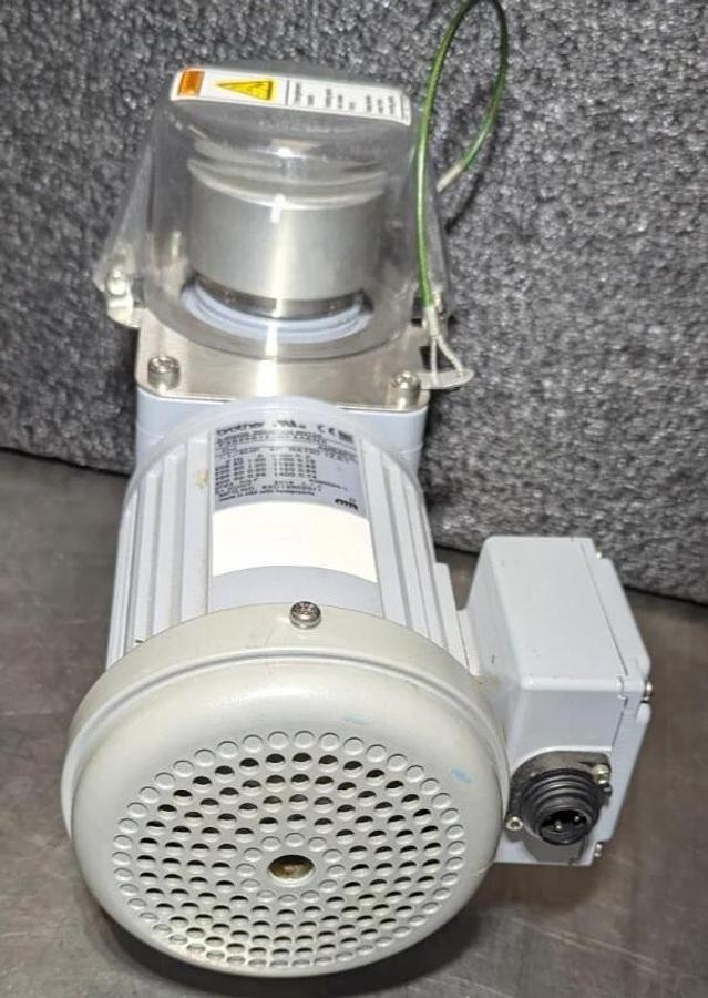 Used brother 3-Phase Mixer Motor F3S25S12-WF2AENX    1/4HP