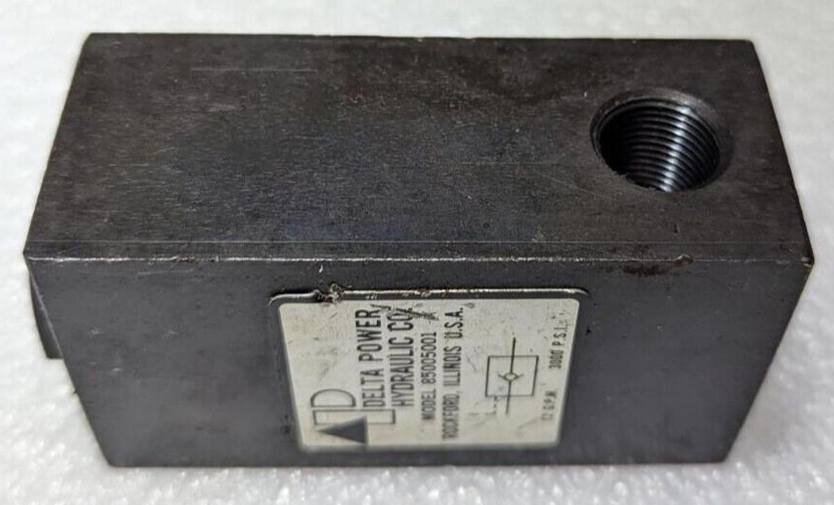 Delta Power 85005001 3000PSI 12GPM Relief Valve