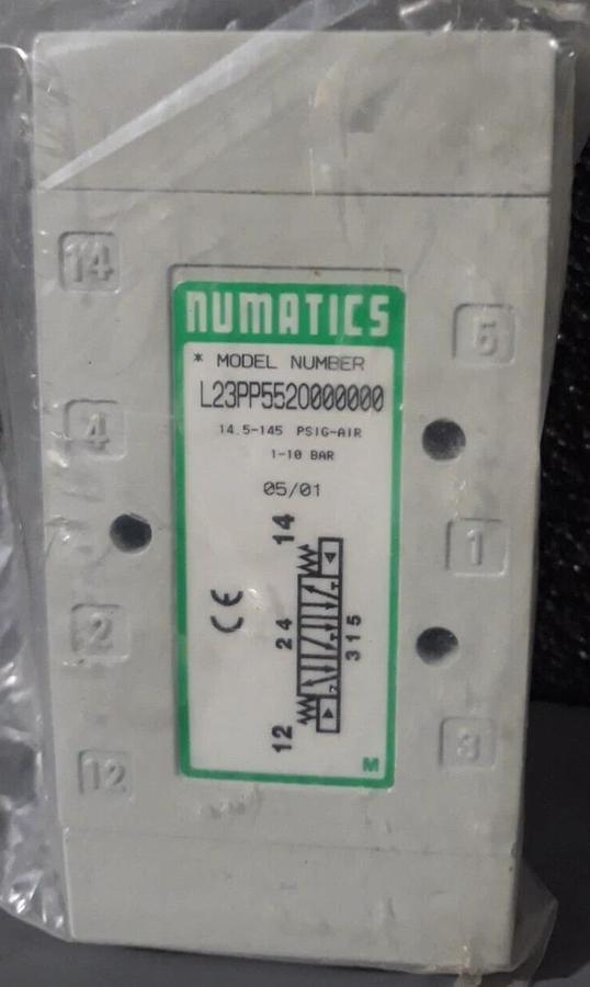 NUMATICS Solenoid Air Control Valve L23PP552O000000