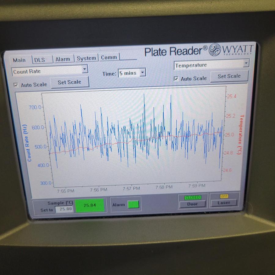 Used 2010 Wyatt Technology DynaPro Plate Reader WPR‑11