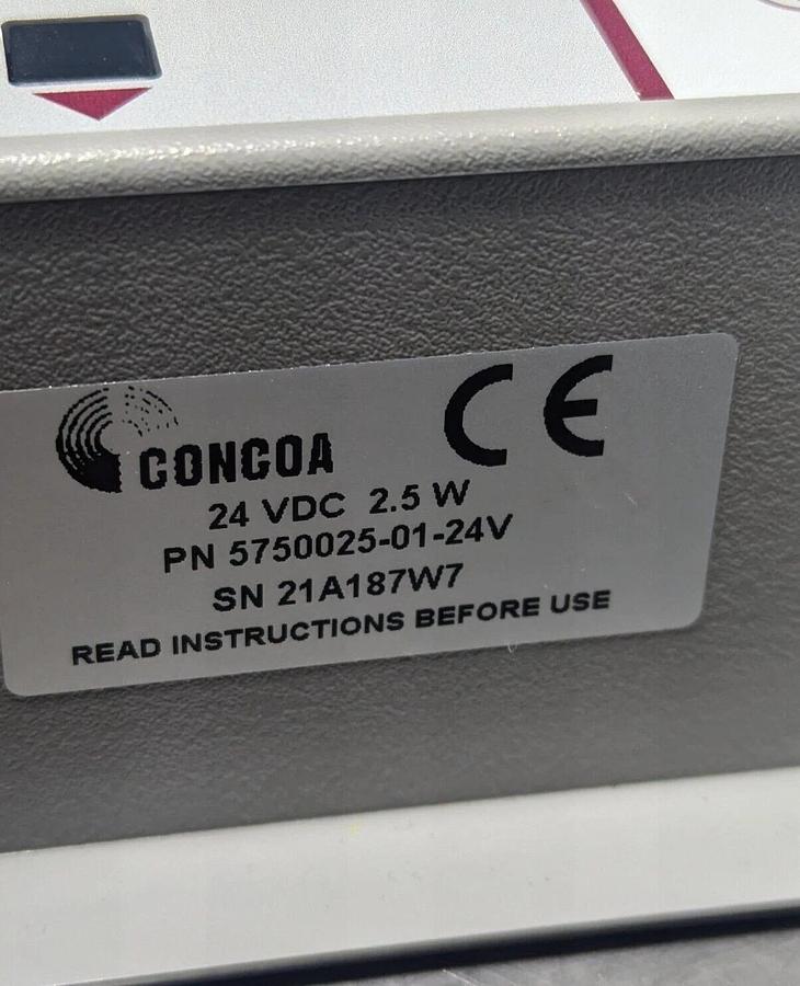 Concoa 5750025-01-24V DC Altos 2 Remote Alarm System Monitor 2.5W