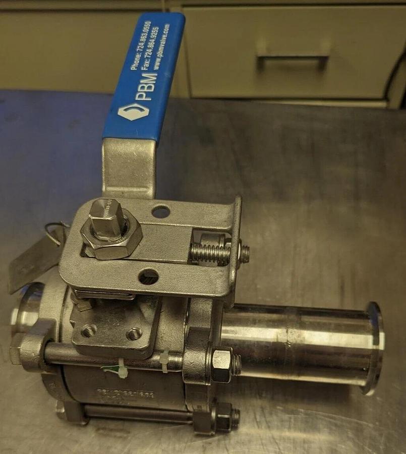 Used PBM 2"  Ball Valve Stainless Steel  series 9