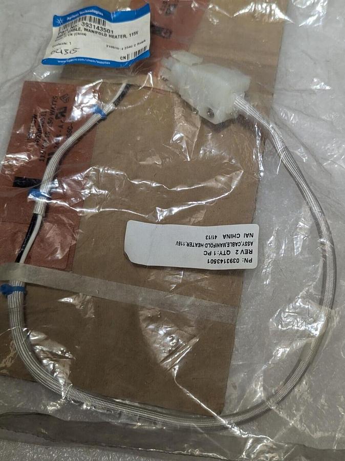 Agilent 393143501  Assy, Cable,Manifold Heater, 115V