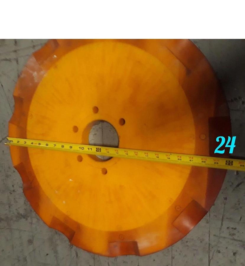 Norstone  Polyurethane Polyblade Impeller mixer 24", center hole 4" diam