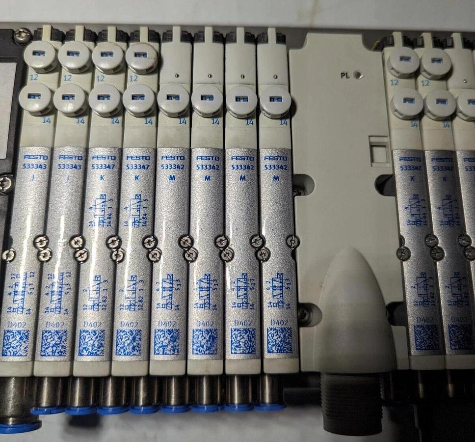 Used Festo CPX-GE-EV-S (1) ,  CPX-GE-EV (3) , 533342 (13) , 533343 (3) ,  533347 (4)