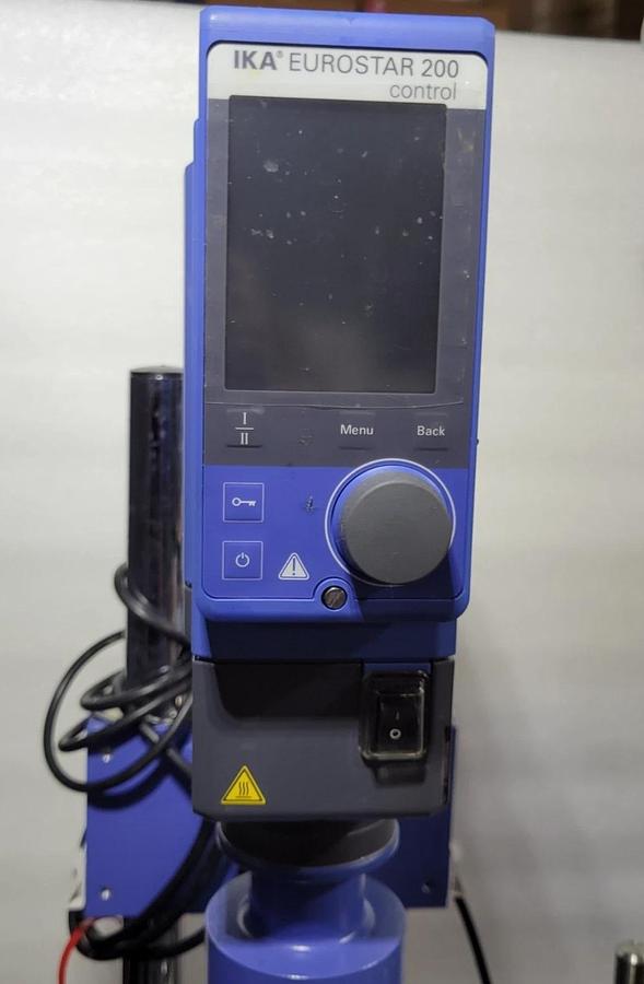 Used Ika jacketed stirred vacuum reactor  system , EUROSTAR 200