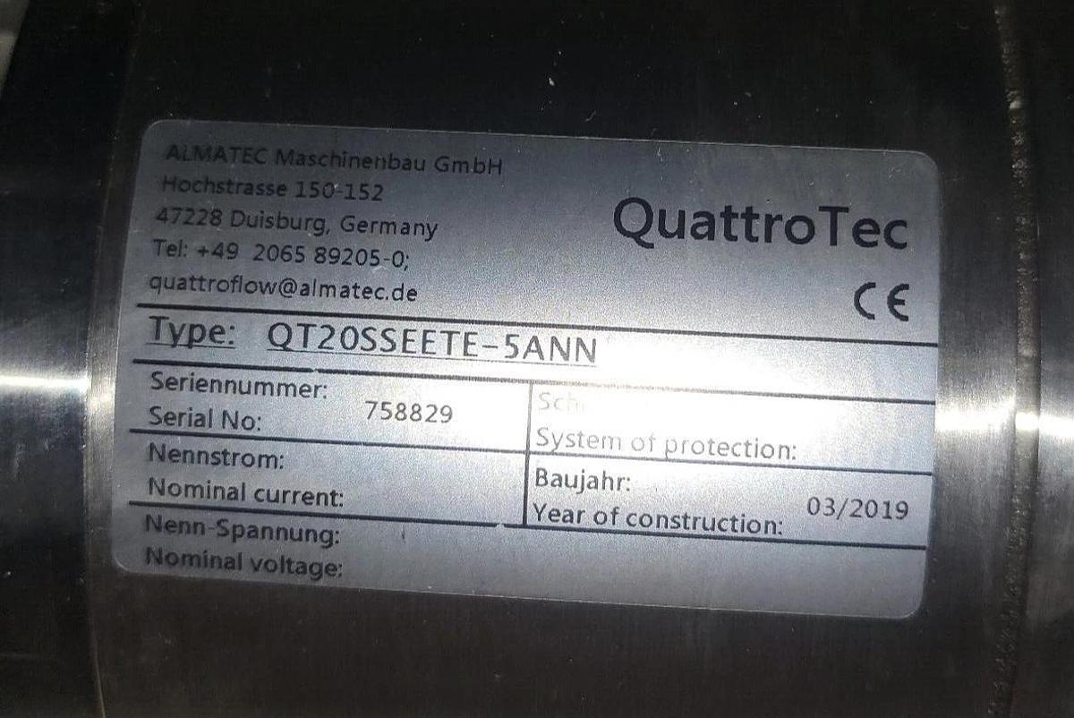 QUATTROFLOW FLUID SYTSTEMS QT20 QUARTERNARY DIAPHRAGM PUMP