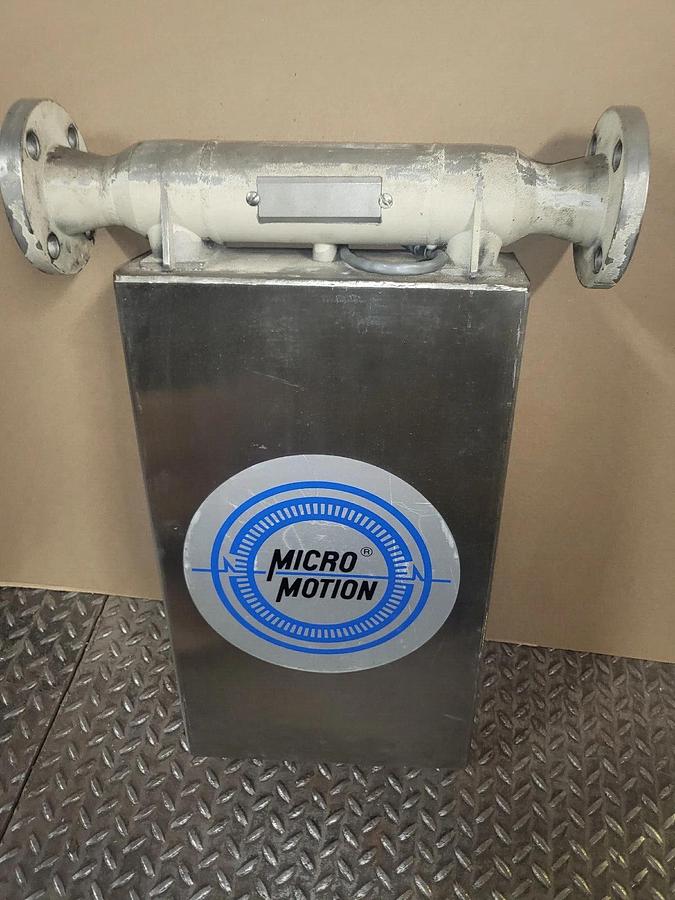Used MICRO MOTION  FLOW METER 150S-SS MODEL D W/O TRANSMITTER