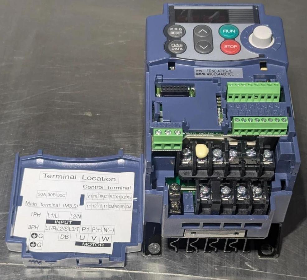 Used Fuji Electric FRN0.4C1S-7E Drive