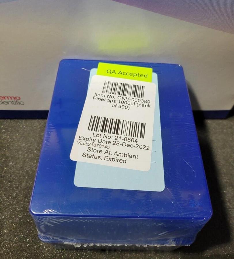 Thermo Scientific 2279-05 ART  Pipette Tips 1000 μL racked 800 pcs