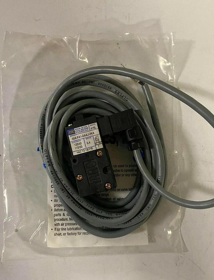 Mac Valves 45A-FA1-DAAJ-2KA Solenoid Valve 120/60 110/50 5.4 W