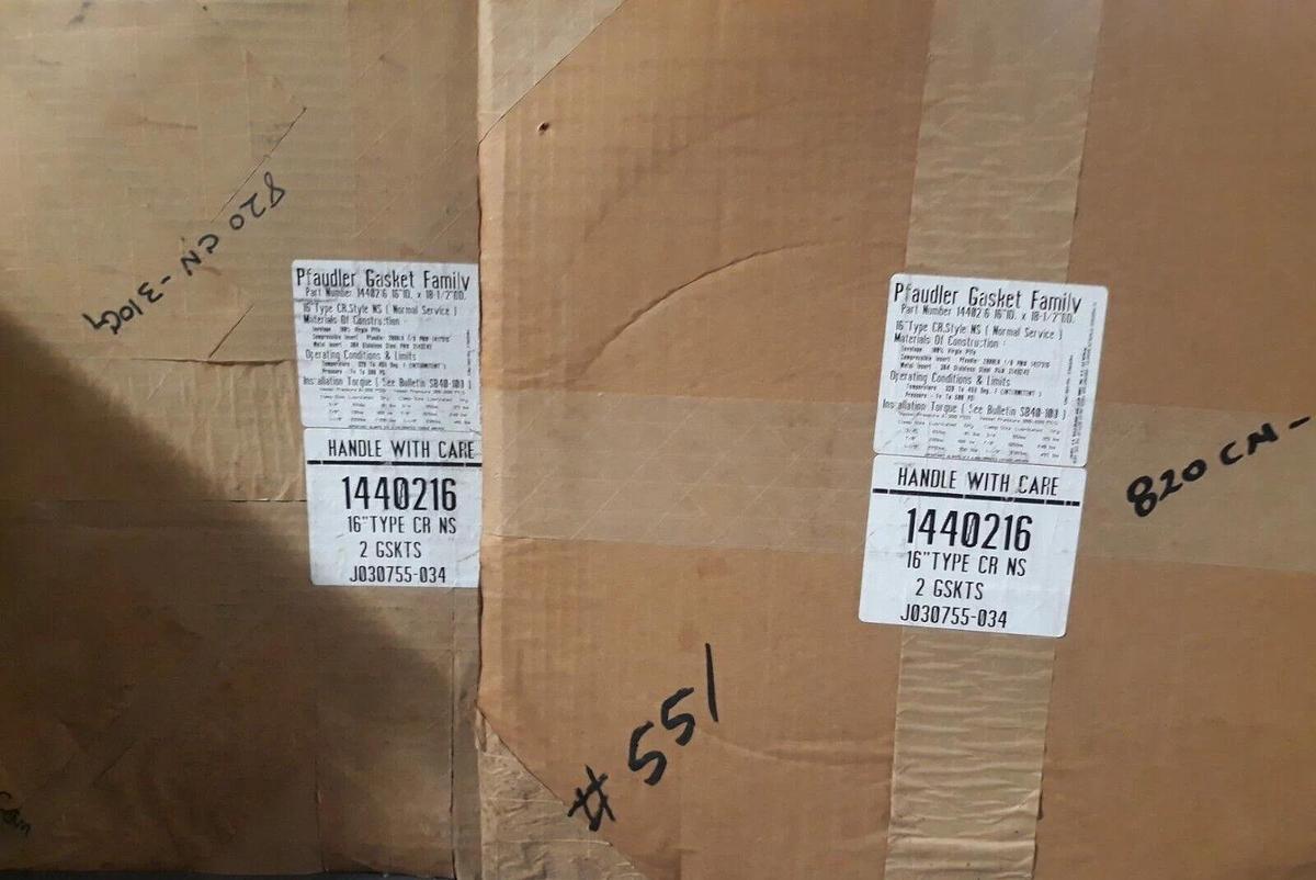 1 lot of 2 Pfaudler Gasket Family 1440216