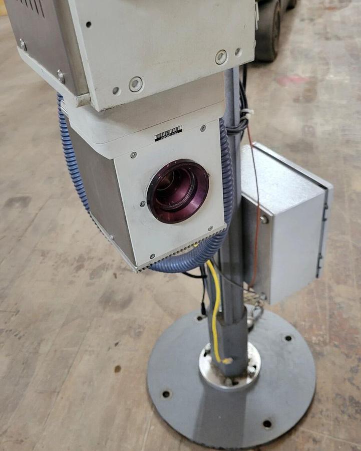Used 2017  e-SolarMark 55 watt C02  laser coding system with stand and fume extractor