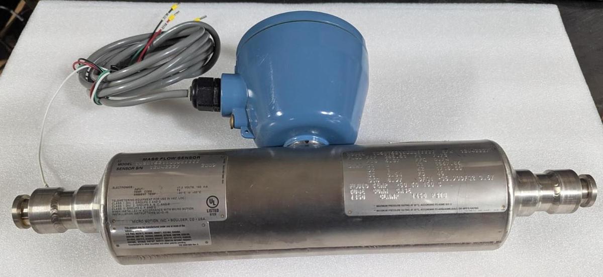 Used Micro Motion T050T621SWBUEZZZZ  Mass flow sensor