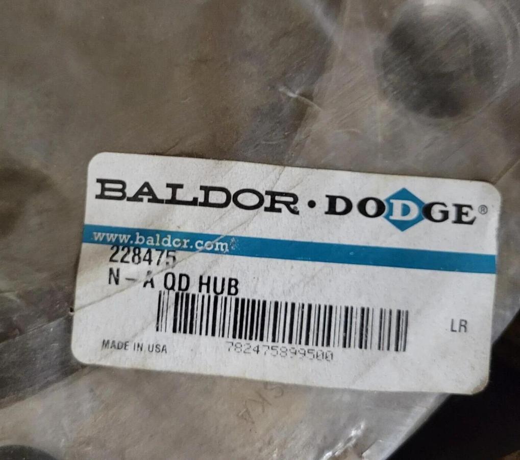 228475 - Dodge - N-A QD HUB weld-on, 5-7/8 in Bore Dia.,  Baldor made in USA